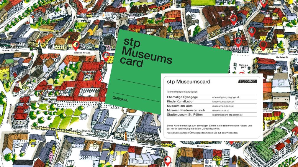 Mit der Museumscard können Interessierte alle Ausstellungen und Museen der Stadt besuchen. (Foto: Marketing St. Pölten/Lukas Kalteis)