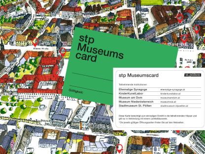 Mit der Museumscard können Interessierte alle Ausstellungen und Museen der Stadt besuchen. (Foto: Marketing St. Pölten/Lukas Kalteis)