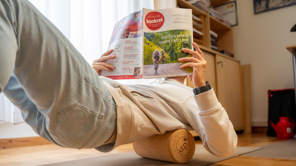 Das neue St. Pölten Konkret Magazin. (Foto: Christian Krückel)
