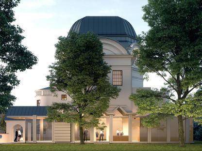 Visualisierung der Synagoge St. Pölten nach der Sanierung (Foto: Pfoser/Asynkron)