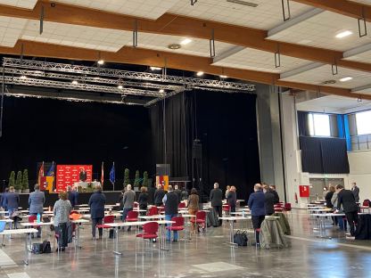 Gemeinderatssitzung im VAZ St. Pölten. (Foto: Kainz)