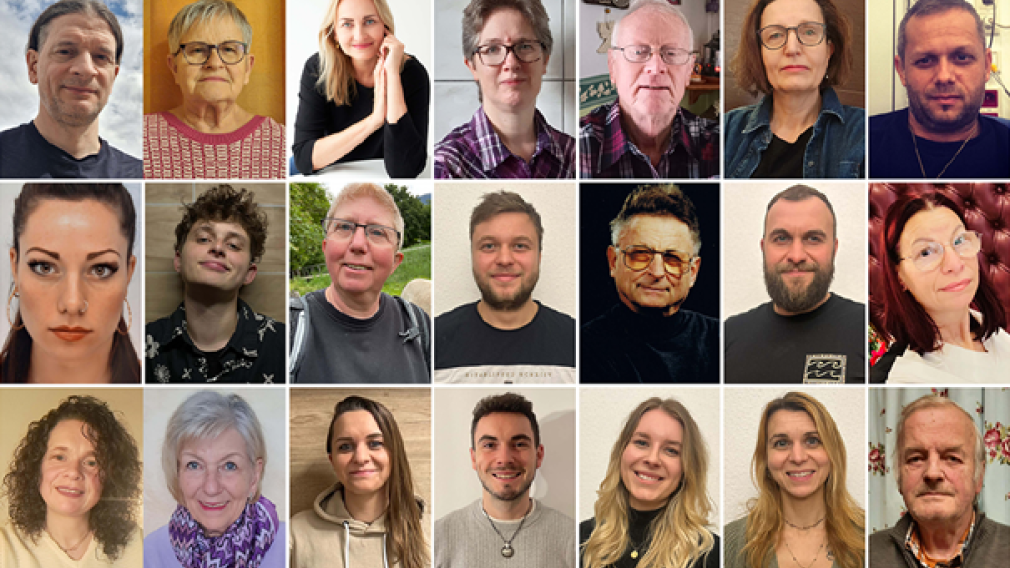 Anita Lackenberger, Gerhard Mader und Lukas Huber geben im neuen Film den Gehörlosen eine Stimme. (Foto: Kreativlösung)