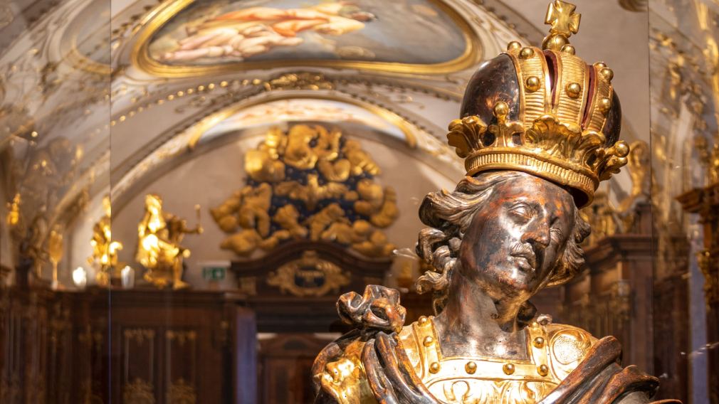 Foto von Figur welche im Museum ausgestellt ist. (Foto: Diözese St. Pölten/Ruth Brozek)