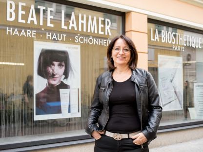 Besonderes in der Marktgasse: Friseursalon Beate Lahmer