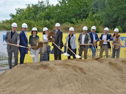 Spatenstich für 132 Wohnungen am Niederösterreich Ring. (Foto: Wolfgang Mayer)