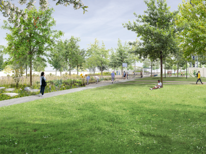 Visualisierung des Sturm 19 Parks. (Foto: DnD Landschaftsplanung)