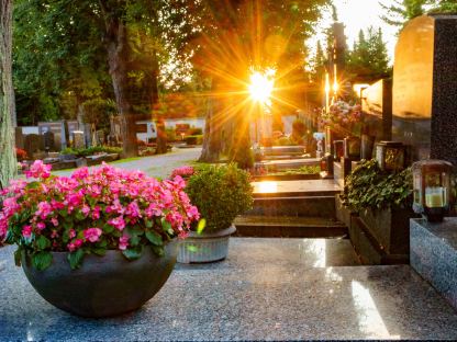 Stadtfriedhof St. Pölten. (Foto: Josef Bollwein)
