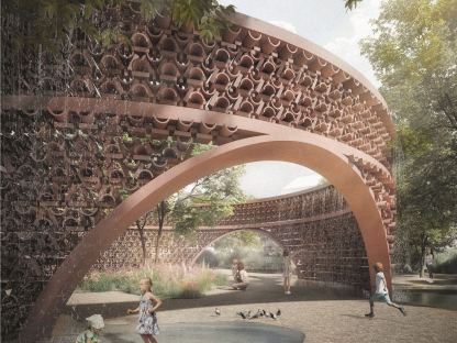 Illustration des neuen Kunstwerkes. (Foto: Breathe Earth Collective)