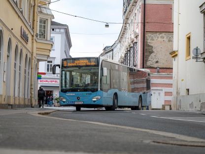 Ein Bus der Linie 9. (Foto: Christian Krückel)