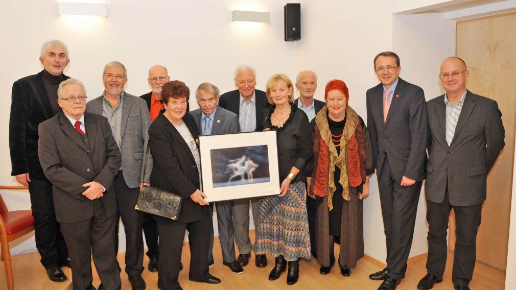 Die Künstlergruppe PENTA kann bereits auf 50 Jahre Schaffenszeit zurückblicken. (Foto: Josef Vorlaufer)