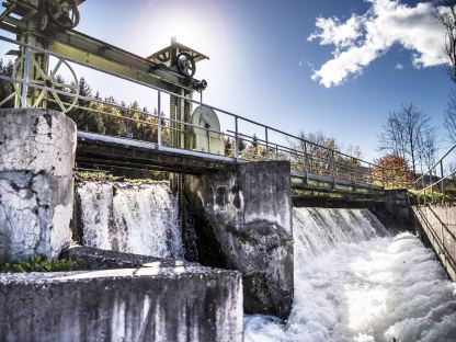 Wasserkraftwerk (Foto: Daniela Matejschek)